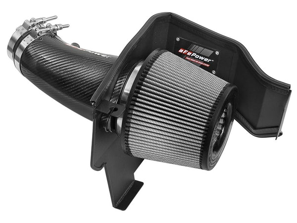aFe POWER Magnum FORCE Carbon Fiber Stage 2 Pro Dry S CAIS for 11-18 Dodge Challenger/Charger V8 6.4L