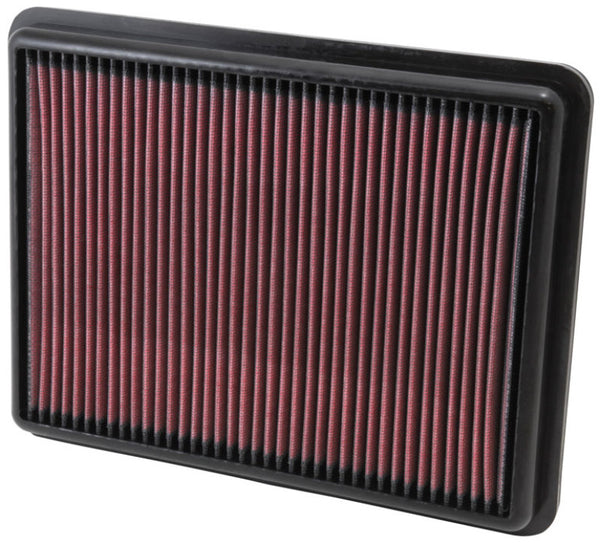 K&N Replacement Air Filter 11.75in O/S Length x 9in O/S Width x 1.188in H for 13 Hyundai Santa Fe