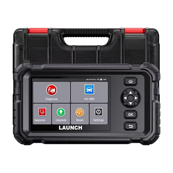 Truck Diagnostic Tool — LAUNCH CRP129 HD 2024 Heavy Duty 24V Scanner for All Systems with 7 Resets (DPF, Injector, Oil, Speed Limit)