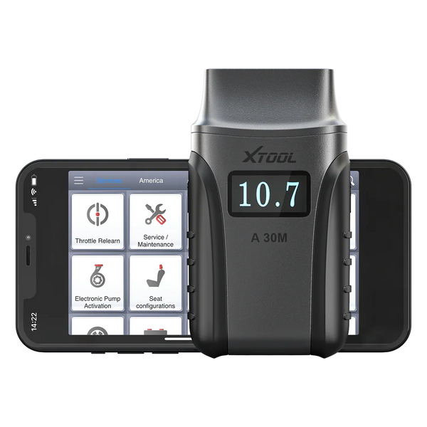 XTOOL A30M OBD2 Scanner Bluetooth Full System Diagnostic Tool with Bi-Directional Control & 26+ Services