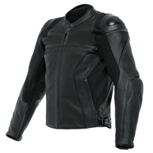 Load image into Gallery viewer, Dainese Racing 4 Leather Jacket Perforated Black/Black/Black Size - 56