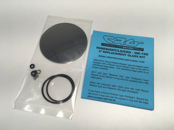 CRG 3" Round Replacement Glass Kit for Side Mirrors