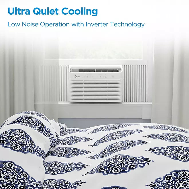 What is an Inverter Air Conditioner? Midea 12,000 BTU Smart Inverter Window AC – Energy Efficient Cooling for Rooms up to 550 Sq. Ft