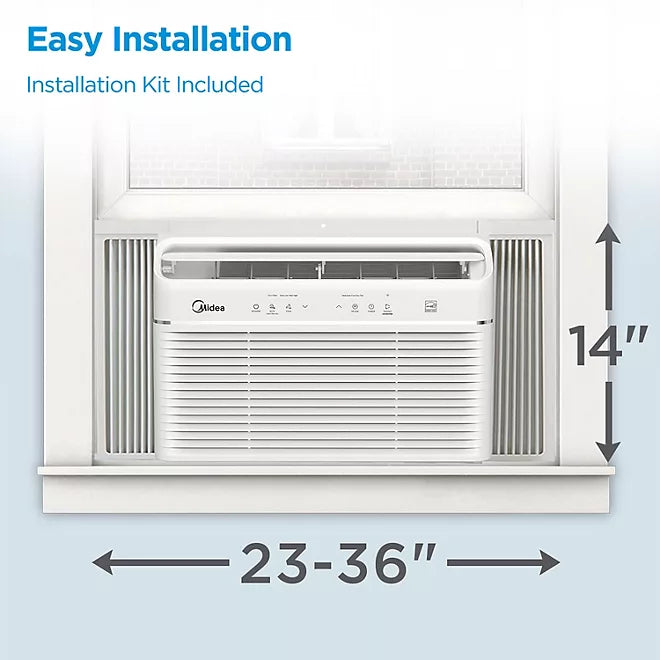 What is an Inverter Air Conditioner? Midea 12,000 BTU Smart Inverter Window AC – Energy Efficient Cooling for Rooms up to 550 Sq. Ft