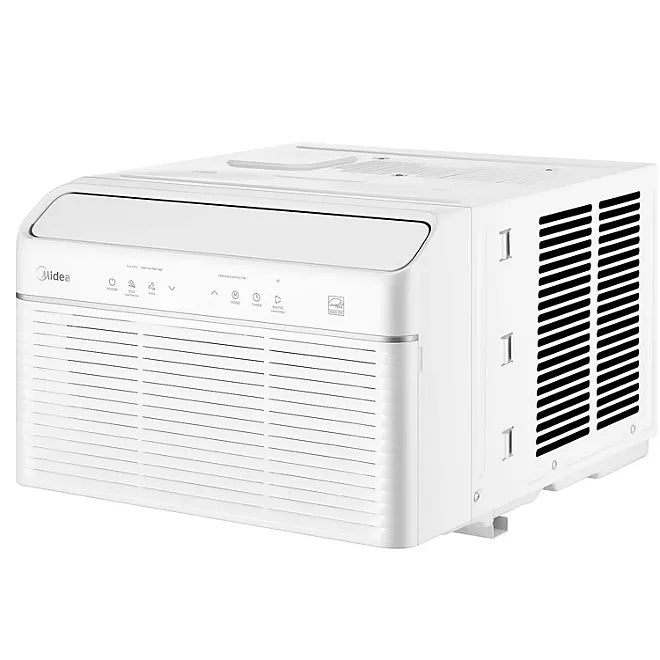 Midea 8000 BTU U-Shaped Smart Inverter Air Conditioner – Cools 350 Sq Ft, Ultra Quiet, Alexa & Google Assistant Compatible, Energy Star, Remote Control