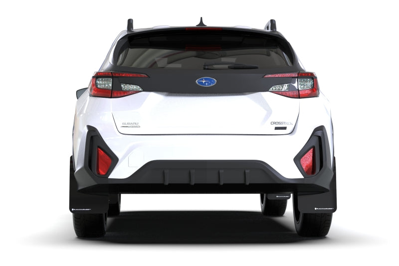 Rally Armor 2024 Subaru Crosstrek Red UR Mud Flap White Logo