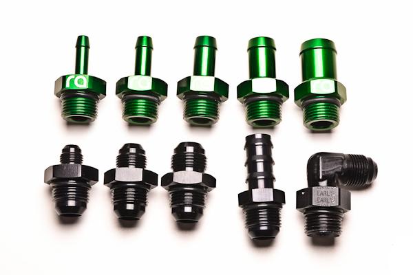 Radium Engineering M14 Inverted Flare to 6AN Adapter Fitting - Mitsubishi Style