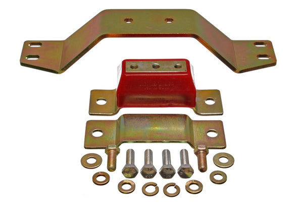 Energy Suspension 99-04 Ford Mustang 4.6L V8 Red Transmission Mounts - Performance Bushing Kit