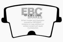 Load image into Gallery viewer, EBC 05-10 Chrysler 300C 5.7 Ultimax2 Rear Brake Pads