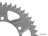 Vortex Racing Aluminum Rear Sprocket 420 50 Tooth- Silver