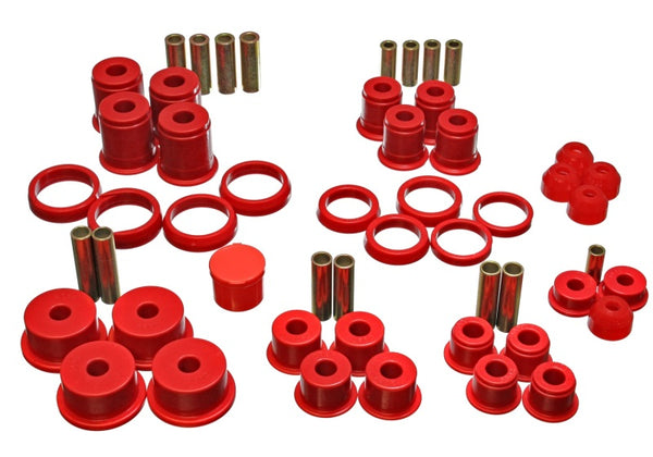 Energy Suspension Hyper-Flex Master Bushing Set for Jeep Cherokee/Wagoneer/Comanche (1984-2001)