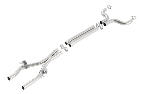 Borla X-Pipe with Mid Pipes & AFM Valves for 2016 Camaro SS 6.2L V8
