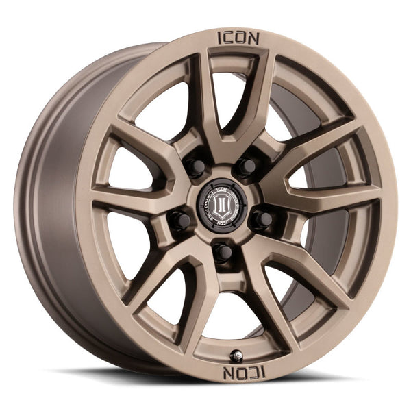 ICON Vector 5 Wheel 17x8.5 5x150 25mm Offset Bronze