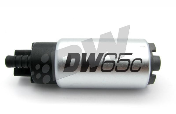 DeatschWerks 265 LPH DW65C Series Compact Fuel Pump w/o Mounting Clips (w/ Universal Install Kit)