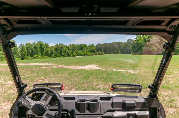 Seizmik 15-23 Polaris Ranger 500/ 570/ EV Mid-Size Pro-fit Tool-Less Windshield Vented Poly UV