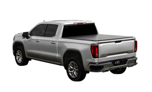 Access LOMAX Hard Tri-Fold Tonneau Cover Matte Black  Silverado 1500/Sierra 1500 20192023 5'8" Bed