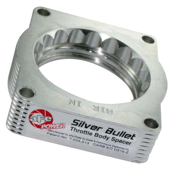aFe Silver Bullet Throttle Body Spacer 14 Chevrolet Corvette V8 6.2L