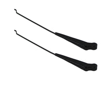 Load image into Gallery viewer, Kentrol 68-86 Jeep Windshield Wiper Arms Pair CJ - Powdercoat Black