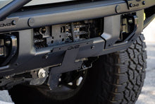 Load image into Gallery viewer, DV8 Offroad 21-22 Ford Bronco Factory Front Bumper Licence Relocation Bracket - Front