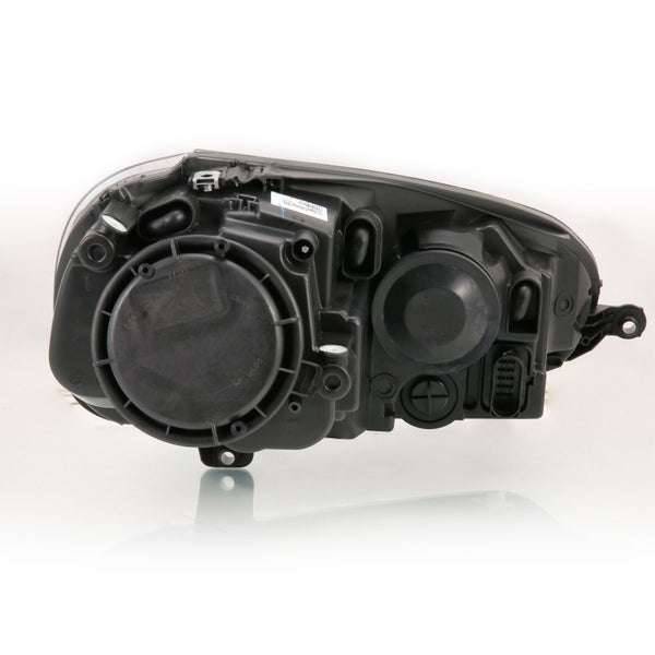 ANZO Crystal Halogen Headlight Black for 2006-2009 Volkswagen Rabbit