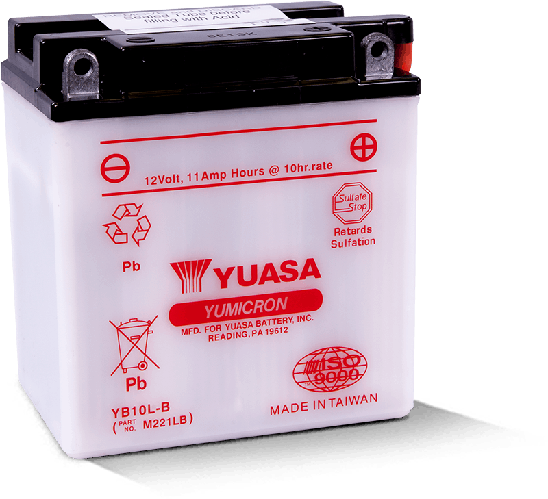 Yuasa YB10L-B Yumicron 12-Volt Battery