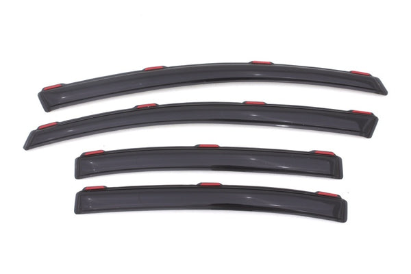AVS In-Channel Ventvisor Window Deflectors Smoke 4pc for Honda Civic 2012-2015