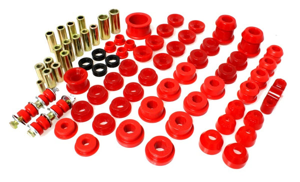 Energy Suspension Hyper-Flex Master Bushing Kit for 92-95 Honda Civic/CRX & 93-97 Honda Del Sol (VTEC)