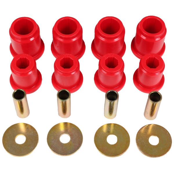 Energy Suspension Front Control Arm Bushings for 1996-2002 Toyota 4Runner (Red)