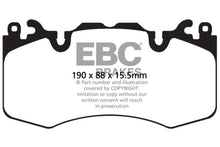 Load image into Gallery viewer, EBC 13+ Land Rover Range Rover 3.0 Supercharged Extra Duty Front Brake Pads