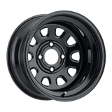 ITP Delta Steel 12x7 / 4x110 BP / 2+5 Offset Black Wheel