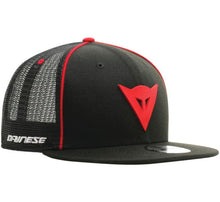 Load image into Gallery viewer, Dainese 9Fifty Trucker Snapback Cap Black/Red - One Size