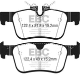 EBC 2017+ Volvo S90 2.0L Turbo Redstuff Rear Brake Pads