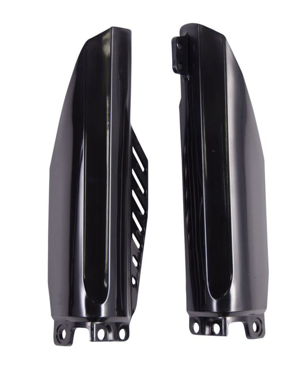 Acerbis Lower Fork Cover Set Black for Honda CR85 (2003-2007) & CRF150R (2007-2024)