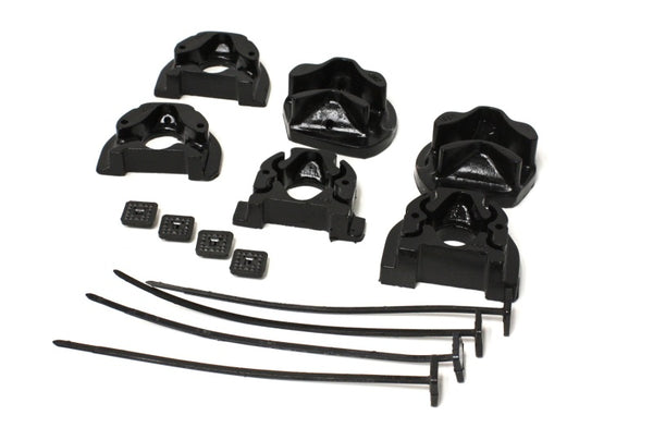 Energy Suspension Motor Mount Inserts for 92-00 Honda Civic & 93-97 Del Sol - Black