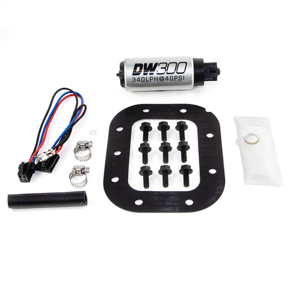DeatschWerks DW300 340 LPH In-Tank Fuel Pump for 1990-1996 Chevy Corvette 5.7L (excl ZR-1) with Install Kit