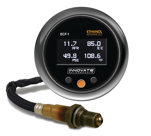 Innovate ECF-1 Ethanol Advanced Complete Gauge Kit