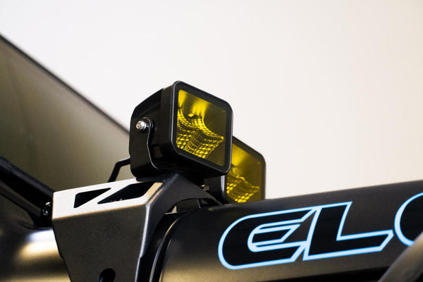 DV8 Offroad 3-Inch Elite Series Amber LED Pod Light