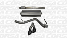 Load image into Gallery viewer, Corsa 14-19 GMC Sierra/Chevy Silv 1500 Crew Cab/Short Bed 5.3L V8 Black Sport Single Side CB Exhaust