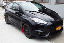 Load image into Gallery viewer, Rally Armor 13-19 Ford Fiesta ST Black UR Mud Flap w/White Logo