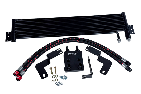CSF Ford Bronco 2021+ 2.7L EcoBoost External Transmission Oil Cooler Kit