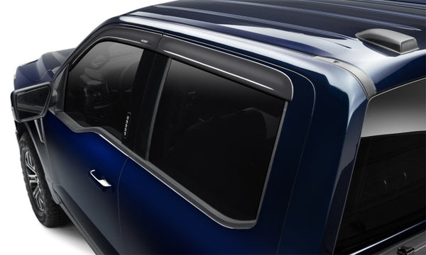 Husky Liners 15-24 Chevrolet Colorado/GMC Canyon CC Ventvisor Low Profile (4pc) - Smoke