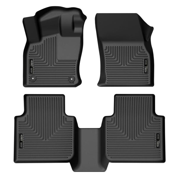 Husky Liners Volkswagen Tiguan 2018-2022 Weatherbeater Black Front & 2nd Seat Floor Liners
