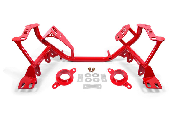 BMR Standard K-Member for 79-95 Ford Mustang with Spring Perches - Red