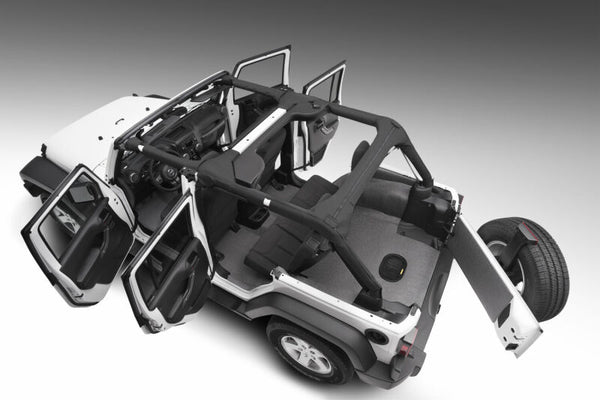 Husky Liners 07-17 Jeep Wrangler JKU 4dr Guardian Impact Jeep Liner