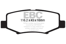 Load image into Gallery viewer, EBC 06-11 Dodge Nitro 3.7 Greenstuff Rear Brake Pads