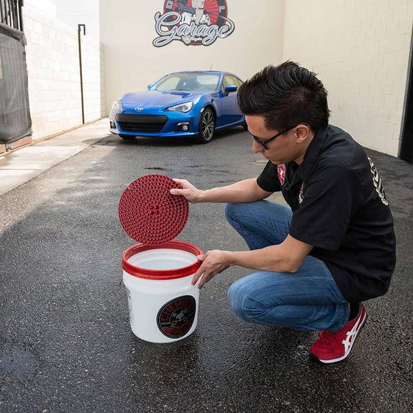 Chemical Guys Cyclone Dirt Trap Bucket Insert - Red