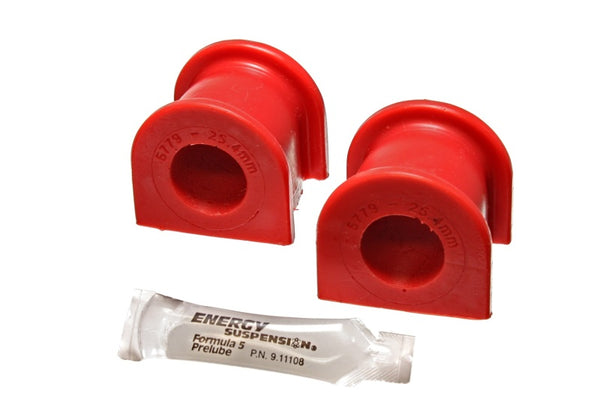 Energy Suspension 04-05 Acura TSX 25.4mm Front Sway Bar Bushing Set - Red