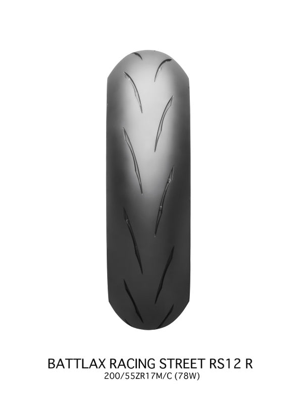 Bridgestone Battlax Racing Street RS12R - 200/55ZR17M/C 78W TL Rear