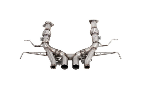 Corsa Cat-Back Exhaust System for 23-25 Chevrolet Corvette C8 Z06 - Valved Muffler Delete
