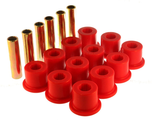 Energy Suspension GM 2 & 4 X Rear Spring Bushing Kit - Red